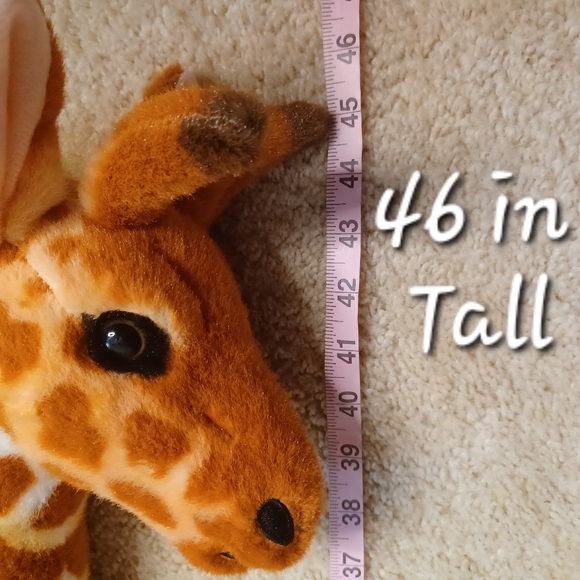 Adorable 46 in Giraffe Plushie - Picture 3 of 7